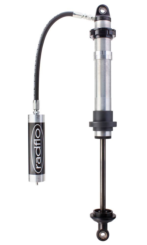 Radflo Off Road 2.5 Coilover 16" Travel 7/8" Shaft With Remote Reservoir And Dual Rate Spring Hardware