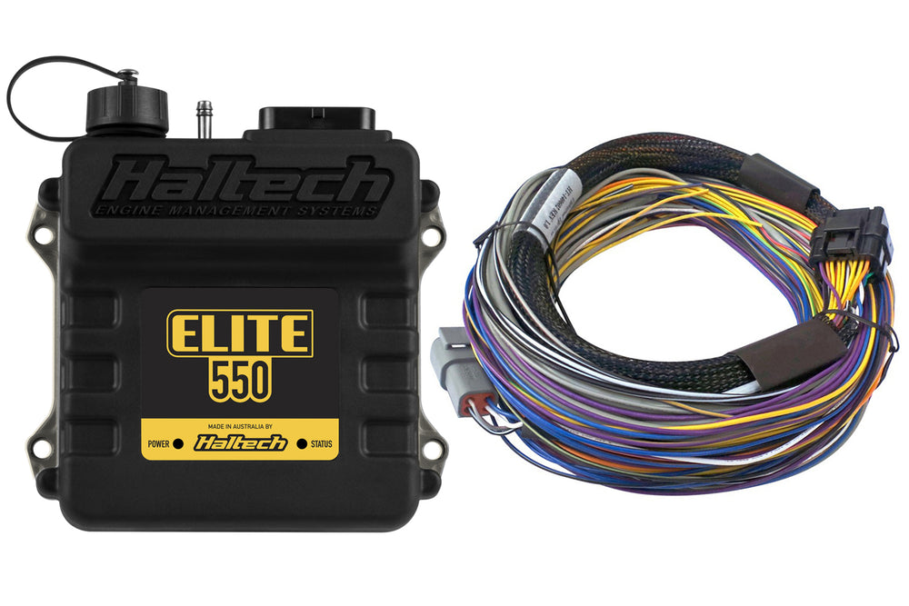 Elite 550 + Basic Universal Wire-in Harness Kit  2.5m (8’)