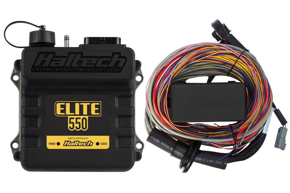 Elite 550 + Premium Universal Wire-in Harness Kit 2.5m (8’)