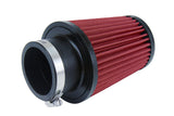 HPS Performance Red 2.5" Air Filter, 7.25" Length, 4.5" Base, 3.5" Top, HPS-4295-RED