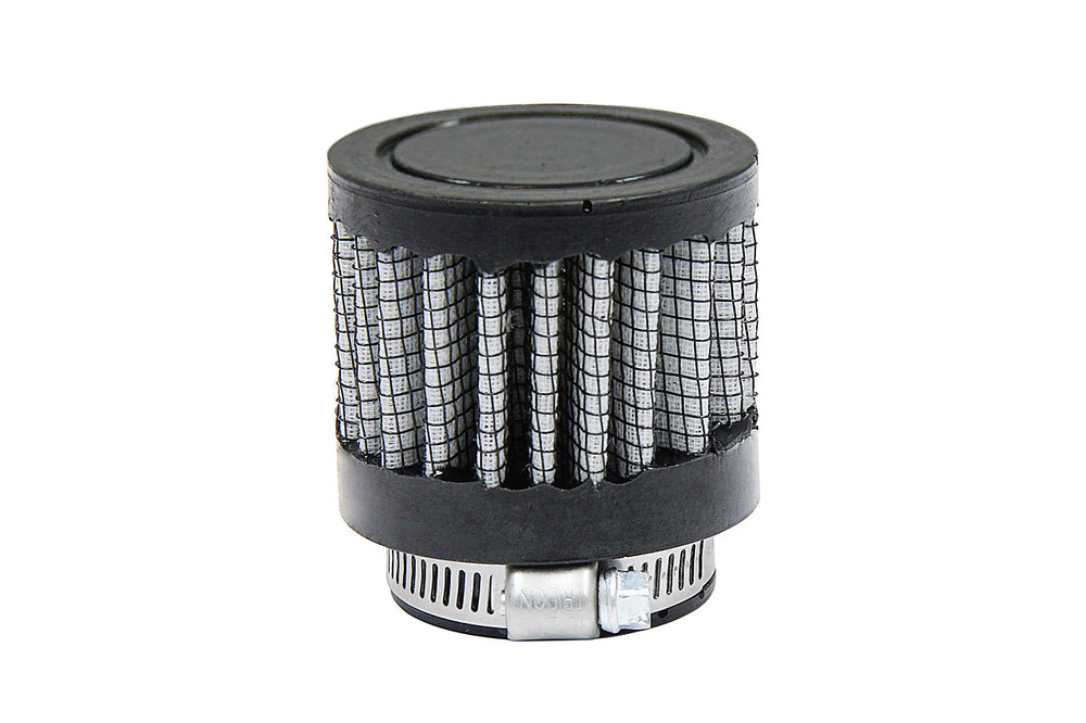 HPS Performance Crankcase Vent Air Filter Breather 1 inch ID 2 inch Overall Length