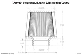 HPS Performance 2.75" Air Filter, 8.25" Length, 5.5" Base, 4.75" Top, HPS-4335
