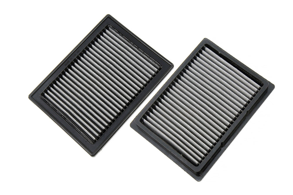 HPS Performance Drop-in Panel Air Filter Driver and Passenger Side Combo HPS-457369x2