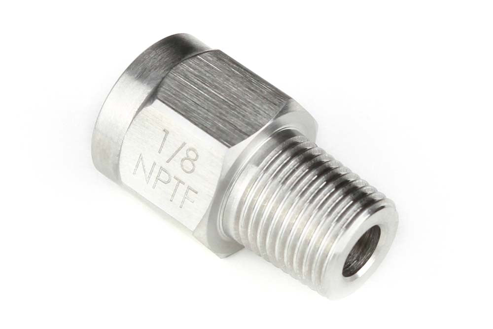 Haltech M10 x 1.0 to 1/8 NPT Adaptor Thread M10 x 1.0 Female to 1/8NPTF Male
