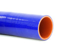 HPS 3-1/4" (83mm) Silicone 135 Degree Elbow Coupler Hose, High Temp 4-ply Reinforced, Blue