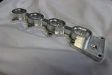ASE Honda S2000 F20C F22C Billet Intake Flange  Dual Injectors