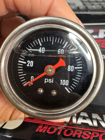 Almanzar Motorsports Mechanical Fuel Pressure Gauge