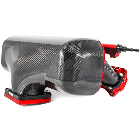 PRACWORKS K-SERIES CARBON FIBER INTAKE MANIFOLD CENTERFEED