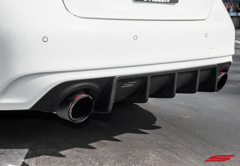 Infiniti Q50 Rear Diffuser Unpainted For 18-21 Infiniti Q50 Stillen