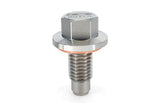 HPS Performance m12 x 1.75 Stainless Steel Magnetic Oil Drain Plug Bolt