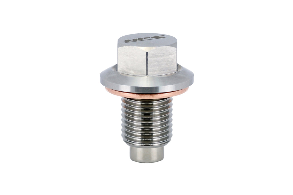 HPS Performance Stainless Steel Magnetic Oil Drain Plug Bolt MDP-M20x150