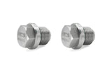HPS Performance Stainless Steel Magnetic Oil Drain Plug Bolt 2pcs kit for Front Differential Fill and Drain plugs, MDPK-101