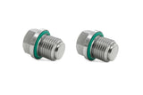 HPS Performance Stainless Steel Magnetic Oil Drain Plug Bolt 2pcs kit for Transmission Fill and Drain Plugs, MDPK-102