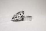 Autosports Engineering Billet Reservoir Cap & Bung- Raw Finish