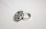 Autosports Engineering Billet Reservoir Cap & Bung- Raw Finish