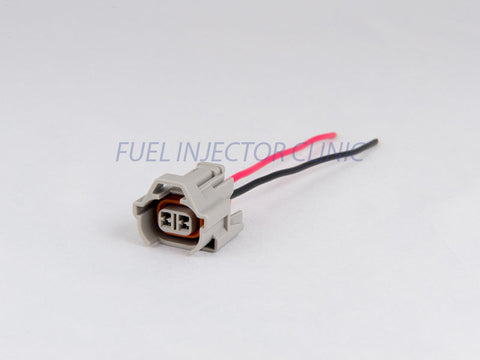 Set of 8 Denso injector connectors with pigtails (pgt-den8)