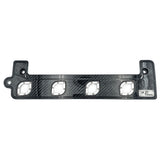 K-Series Coil Pack Carbon Fiber Cover silver top