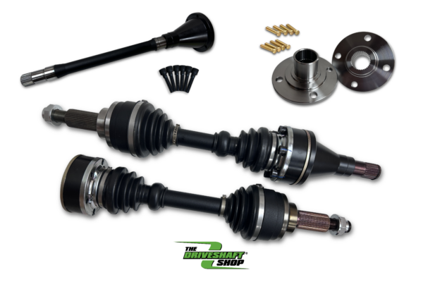 Honda EG/EK/DC with K-Series (FWD/AWD) Pro-Elite Axle/Hub & 28-Spline Intermediate Bar Kit