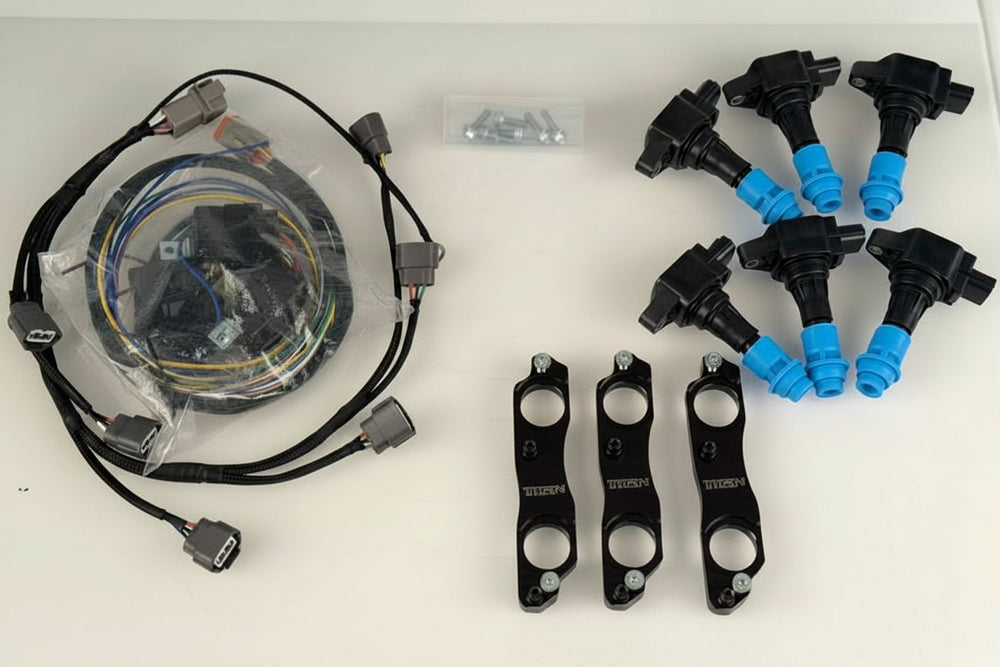Titan Motorsports Toyota 2JZ R35 Coil Conversion Kit Ignition Upgrade