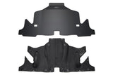 HPS Performance Aluminum Rear Skid Plate Undertray Protection Shield, Black, SP-102