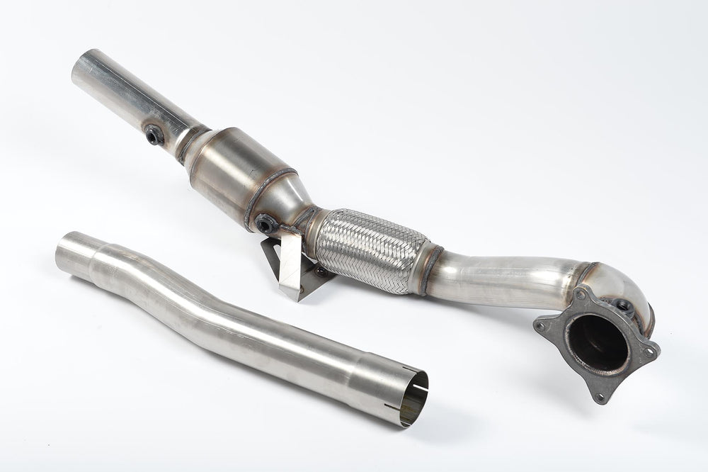 CAST DOWNPIPE WITH HJS HI FLOW SPORTS CAT