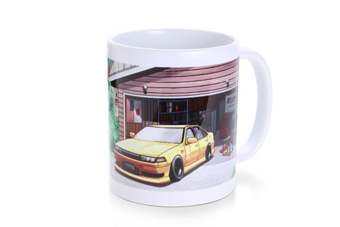 MUG WHITE A31 CEFIRO CAR LIFE GARAGE