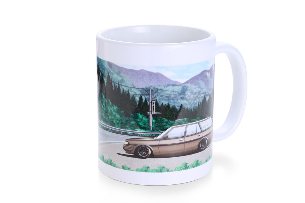 MUG WHITE GX70G MARK-2 WAGON IZU TOUGE