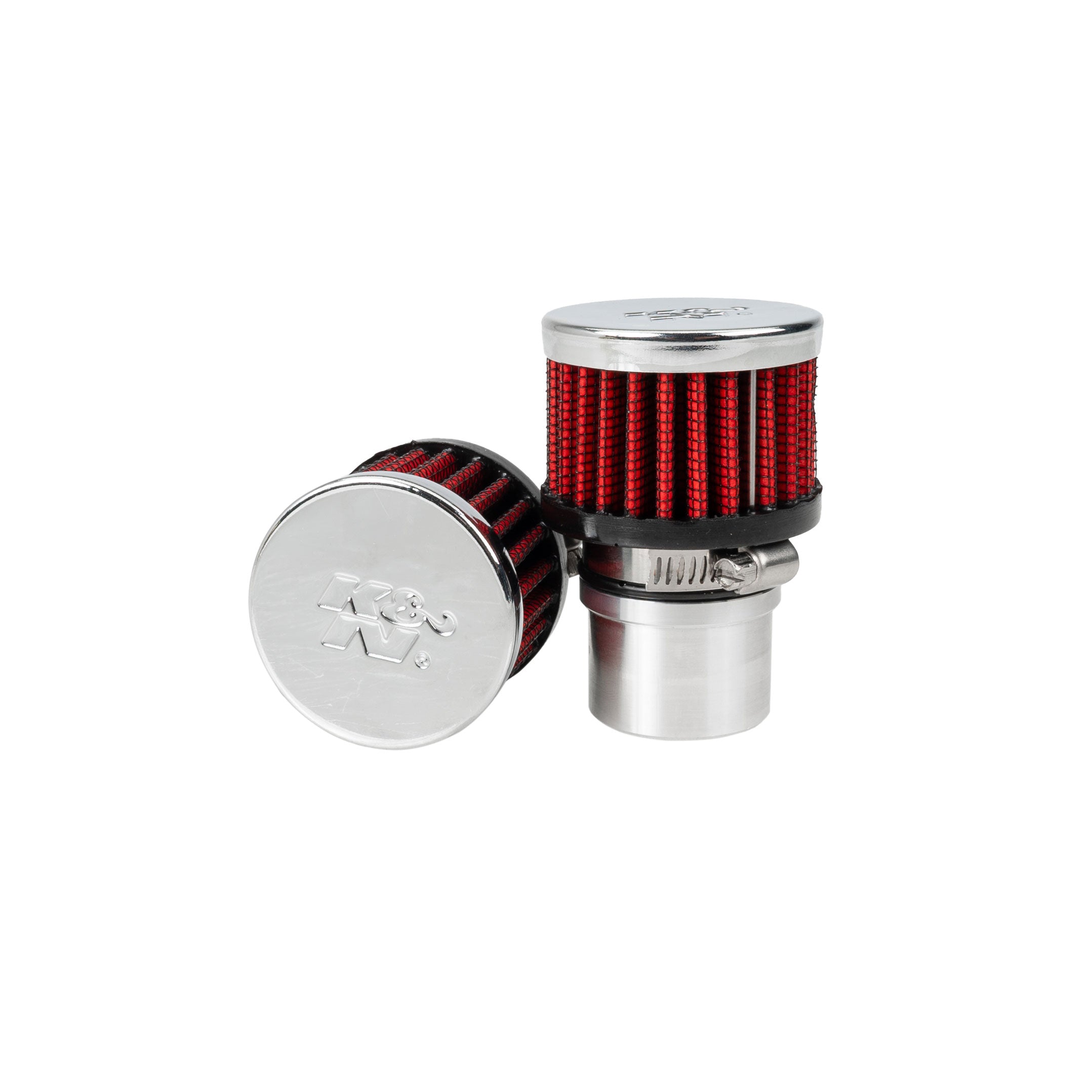 JDM Carbon Fiber 9mm Mini Air Oil Breather Filter – Red – For Toyota Scion Racing Applications