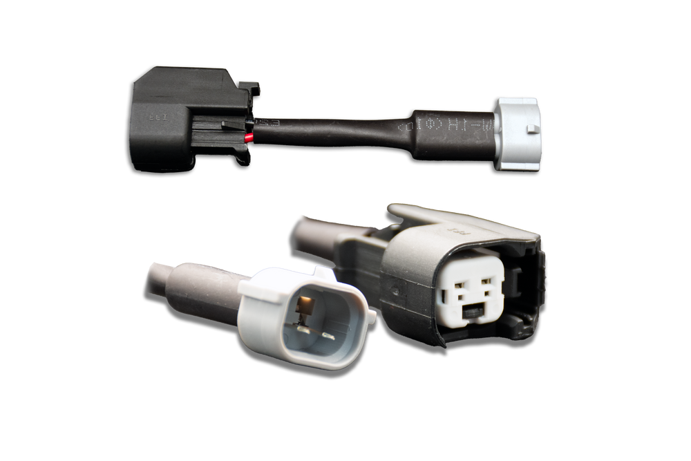 Set of 4 US Car/EV6 (female) to Denso (male) injector plug adaptors (padputod4s)