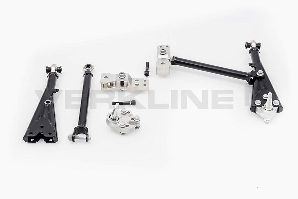 Adjustable tubular front race wishbones with modified kinematics Audi TT TTS TTRS 8J RS3 S3 A3 8P VW Golf Mk5 Mk6 Sirocoo