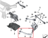 Rear Adjustable Traction Links Toyota Supra A90 A91