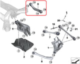 Rear Upper Adjustable Lateral Bent Links Toyota Supra A90 A91