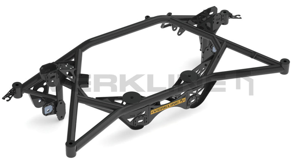 Rear Lightweight Tubular Subframe Drag - VAG RS3 S3 A3 TTRS TTS TT Golf Mk5 Mk6 Mk7 Seat Leon