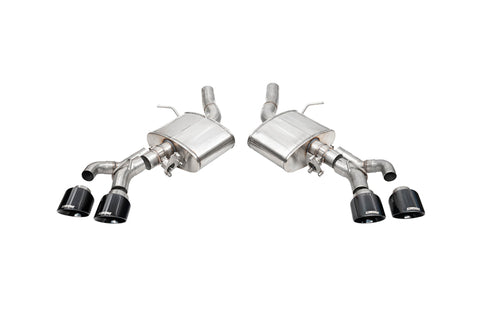 Corsa 22-25 Cadillac CT4 V Blackwing 3in Active Valve Axle-Back - 4.5in Black Tip