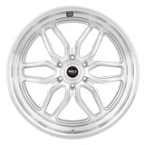 Weld Laguna 6 Street 22x10.5 / 6x139.7 / 7 BS / 106.1 HB - Gloss Machined - Non-BL Wheel