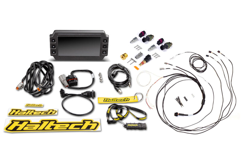 Haltech Stand Alone IC-7 Colour Dash "Classic" Install kit - CAN