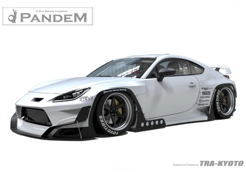 GReddy Pandem 2022+ Toyota GR86 (ZN8) Rocket Bunny Rear Over-Fenders