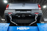 MBRP 21-22 Honda Ridgeline T304 Stainless Steel 2.5in Cat-Back - Dual Split Rear Exit