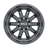 Weld Stealth 20x10 / 8x165.1 / 4.75 BS / 125.1 HB - Satin Black - Non-BL Wheel