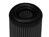aFe Momentum Intake Air Filter w/Black Pro 5R 3-1/2IN F x 5IN B x 3-1/2IN T (Inverted) x 6IN