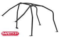 Cusco Safety21 2-Passenger 8-Point BLK DASH-ESCAPE Roll Cage Subaru GDA/GDB 01-07 (S/O/No Cancel)