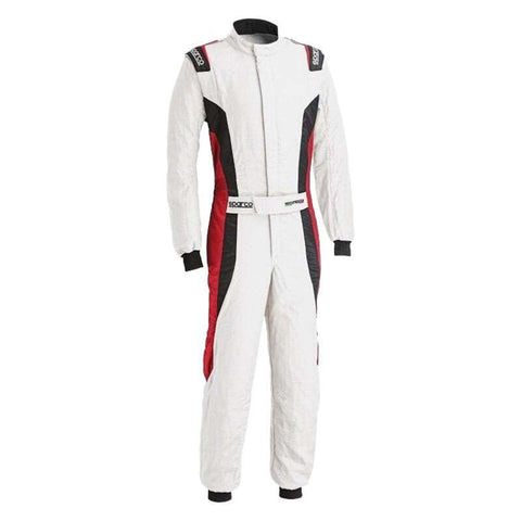 Sparco Suit Victory Pr Boot Cuff 58 WT/RD