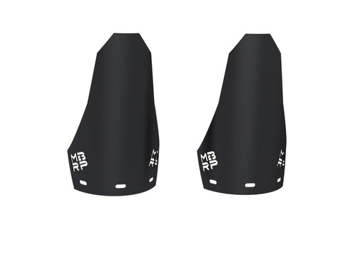 MBRP 19-23 Can-Am Maverick X3 and 2024 Maverick R Steel Rear Shock Guards