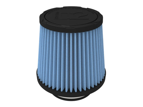 aFe POWER Universal Clamp-On Air Filter w/ D2 Dura-Dry Media - 3-1/2in F x 6in B x 4-3/4in T x 5in H