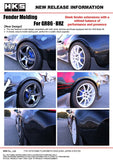 HKS 2022+ Toyota GR86 / Subaru BRZ Fender Molding Kit