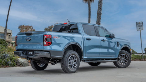 Borla 24-25 Ford Ranger XLT Side Exit S-type Exhaust w/ Black Chrome Tips