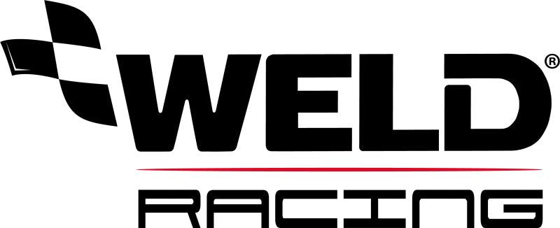 Weld Racing V-Series 15x15 / 5x5 / 4in BS Black Wheel - Black Double Beadlock M/T