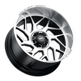 Weld Fulcrum 20x9 / 6x135 / 5 BS / 106.1 HB - Gloss Black Machined - Non-BL Wheel