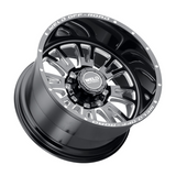 Weld Slingblade 20x10 / 8x165.1 / 4.75 BS / 125.1 HB - Gloss Black Milled - Non-BL Wheel