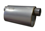 Kooks 3in Oval Offset/Offset (Same Side) Muffler 14in Long Body Stainless Steel